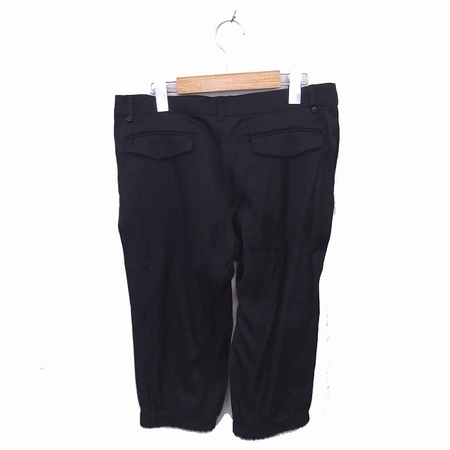 ke- tea ki width ta spool K.T KIYOKO TAKASE tapered cropped pants thin Zip fly 11 black black /TT27