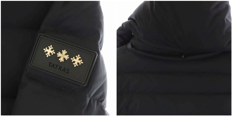 タトラス 22AW PARE パレ ダウンジャケット アウター ショート ジップ