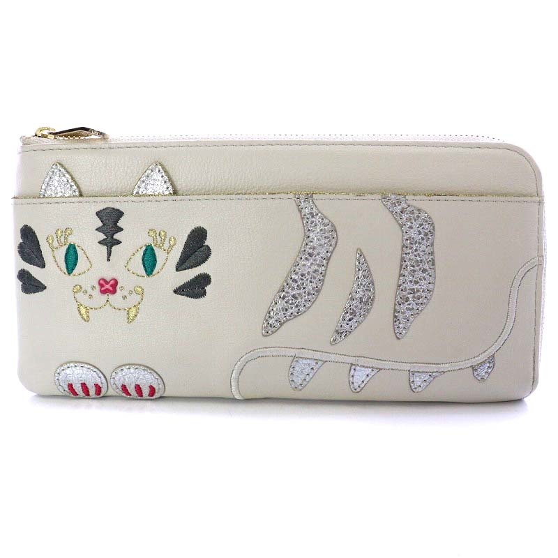 【全商品オープニング価格 特別価格】 マイティティ タイガー SUI ANNA アナスイ 長財布 レディース /YO1 ホワイト 白 レザー L字ファスナー 財布 【全商品オープニング価格 特別価格】 マイティティ タイガー SUI ANNA アナスイ 長財布 レディース /YO1 ホワイト 白 レザー L字ファスナー 財布