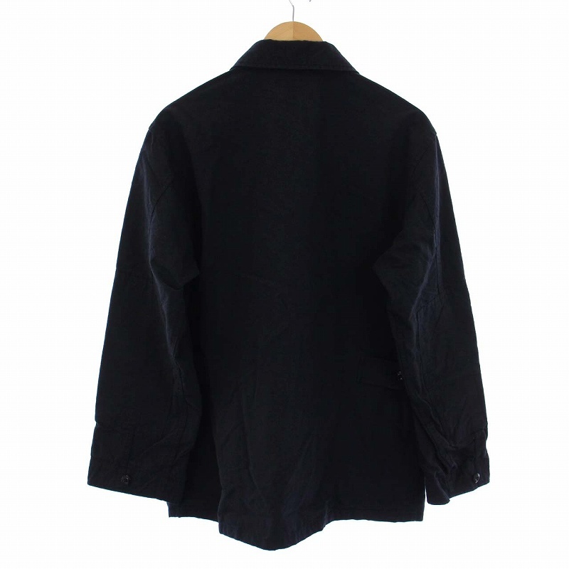 アボンタージ A VONTADE ミリタリー ユーティリティシャツジャケット M 黒 ブラック /KH メンズ_画像2
