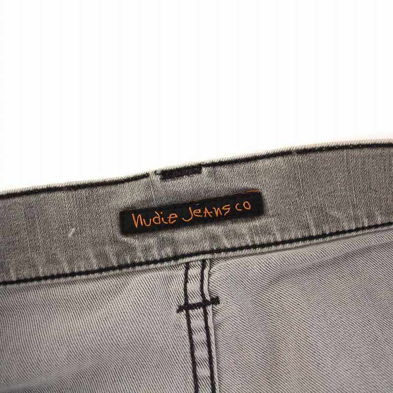 ヌーディージーンズ nudie jeans THIN FINN N503 デニムパンツ ジーンズ スリム スキニー W30 L32 グレー /YM メンズ_画像5