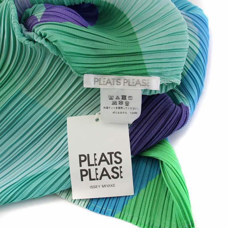 未使用品 プリーツプリーズ PLEATS PLEASE イッセイミヤケ ひざ丈