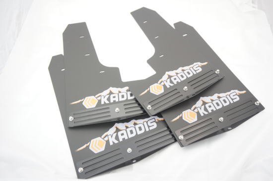 ロードハウス カディス 専用マッドフラップPREMIUMオレンジ 4枚(1台分) ROAD HOUSE KADDIS KD-EX16014 送料無料_画像1