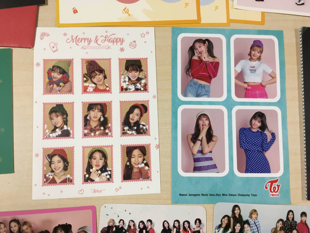 TWICE トレカ カード ステッカー セット ナヨン ジョンヨン モモ