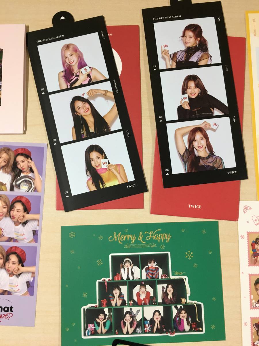 TWICE トレカ カード ステッカー セット ナヨン ジョンヨン モモ