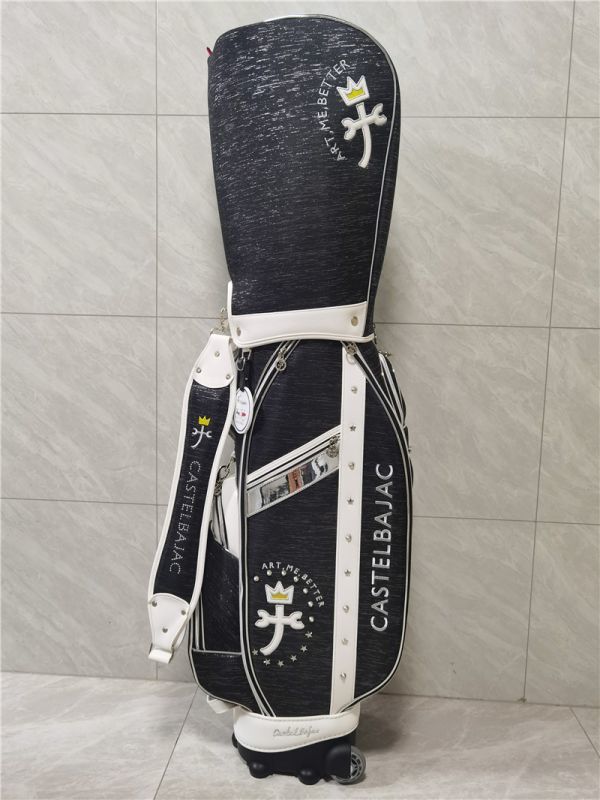★★★084 CASTELBAJAC 未使用 Golf Bag 　カステルバジャック ナイロン素材　ゴルフバッグ