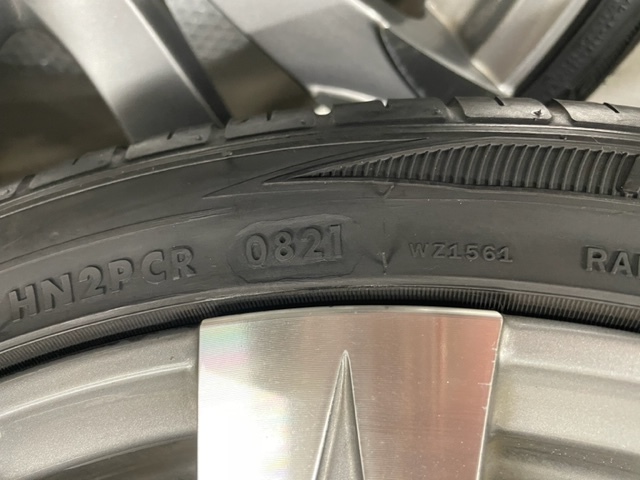 M'z SPEED　junoJewel 225/40R18　ZEETEX　2021年製　アルミ＆タイヤ４本セット　_画像3