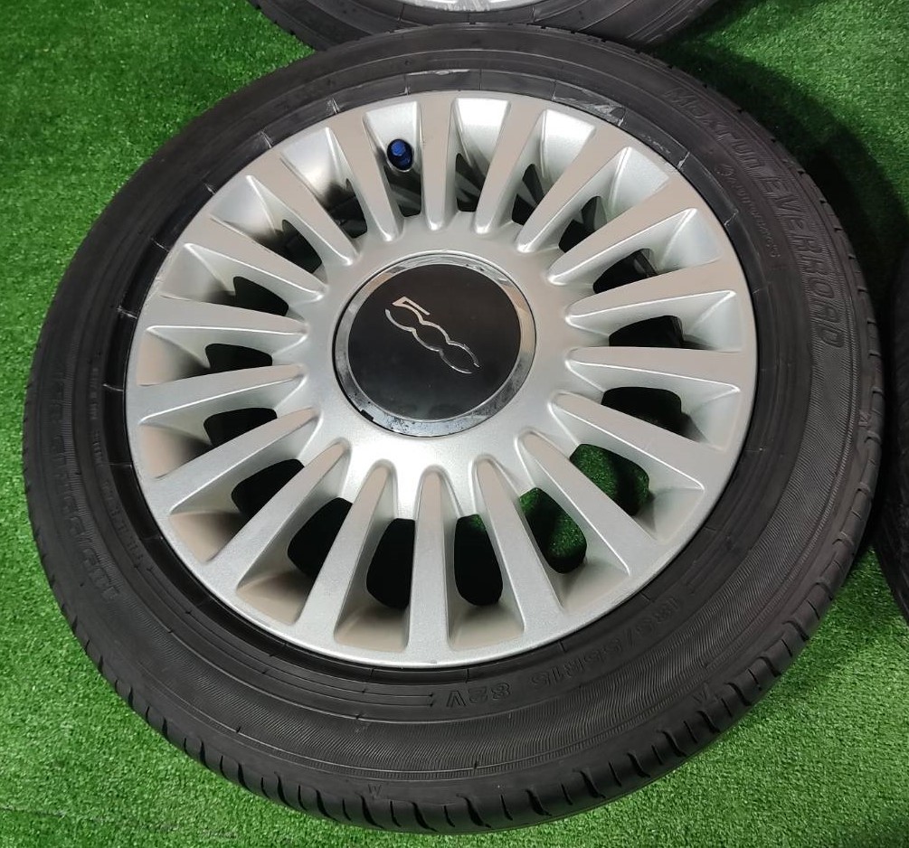 FIAT フィアット 500 純正】185/55R15 AUTOBACS【2018年】15X6J ET35