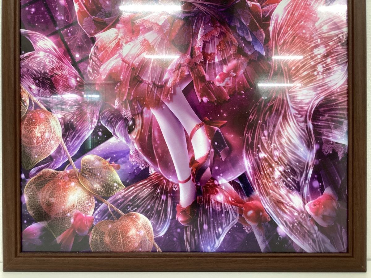 同梱不可/現状 絵師100人展 てぃんくる はるかぜせつな 朱に染む流転