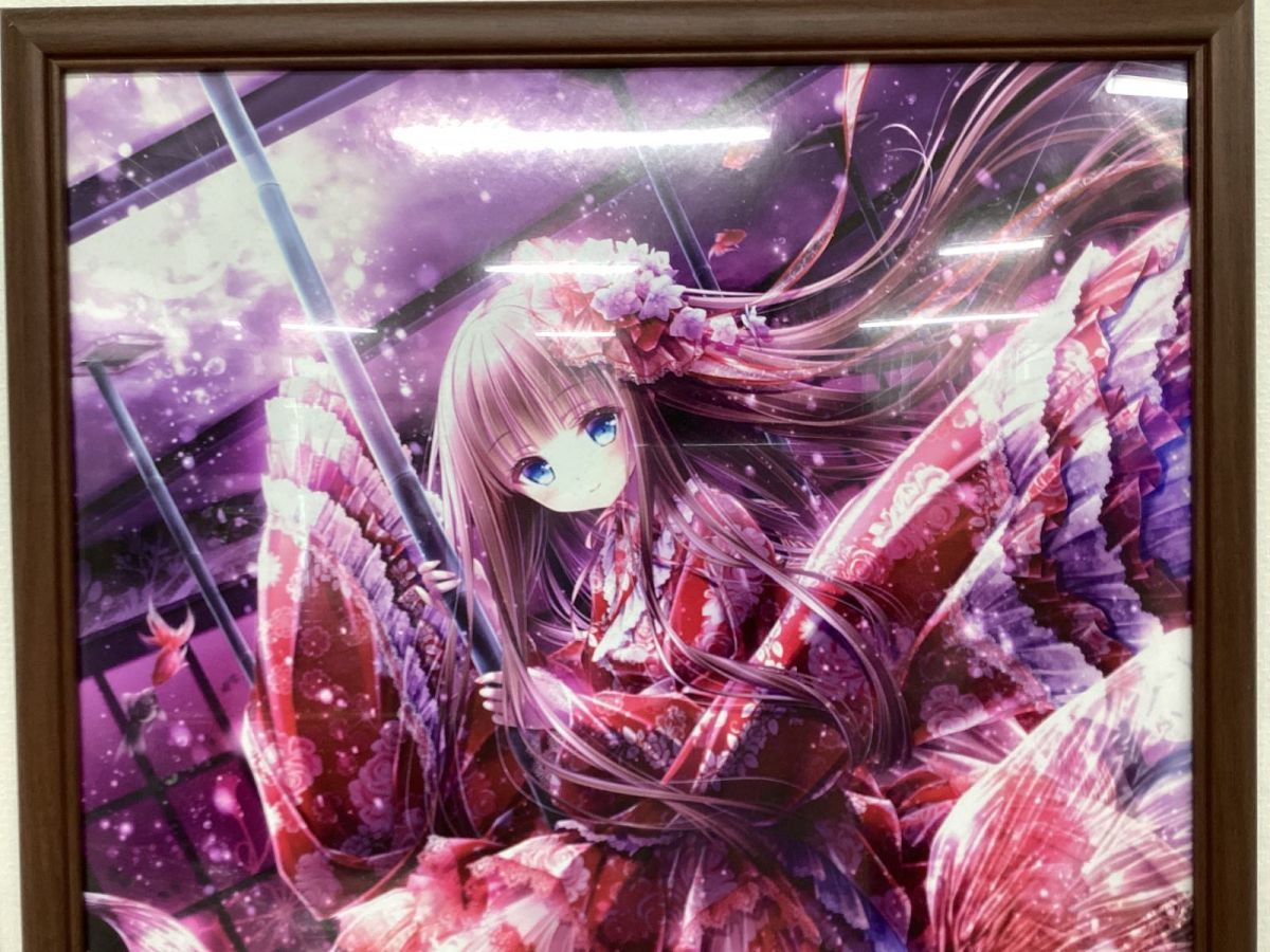 同梱不可/現状 絵師100人展 てぃんくる はるかぜせつな 朱に染む流転
