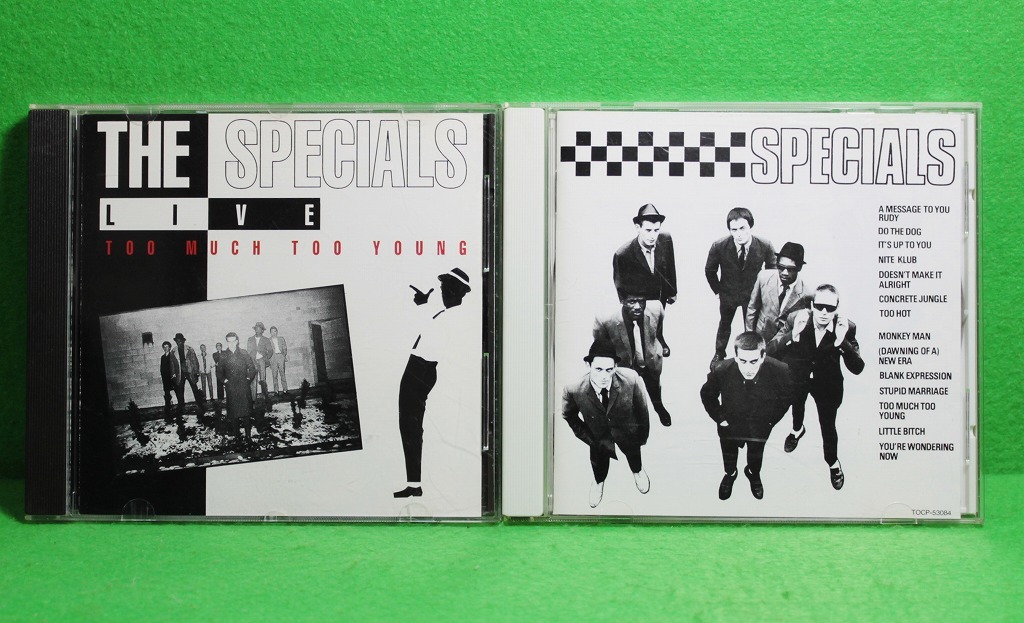 ★CD★ザ・スペシャルズ/THE SPECIALS★Live : Too Much Too Young 輸入盤★SPECIALS 国内盤 帯付き★2枚セット★