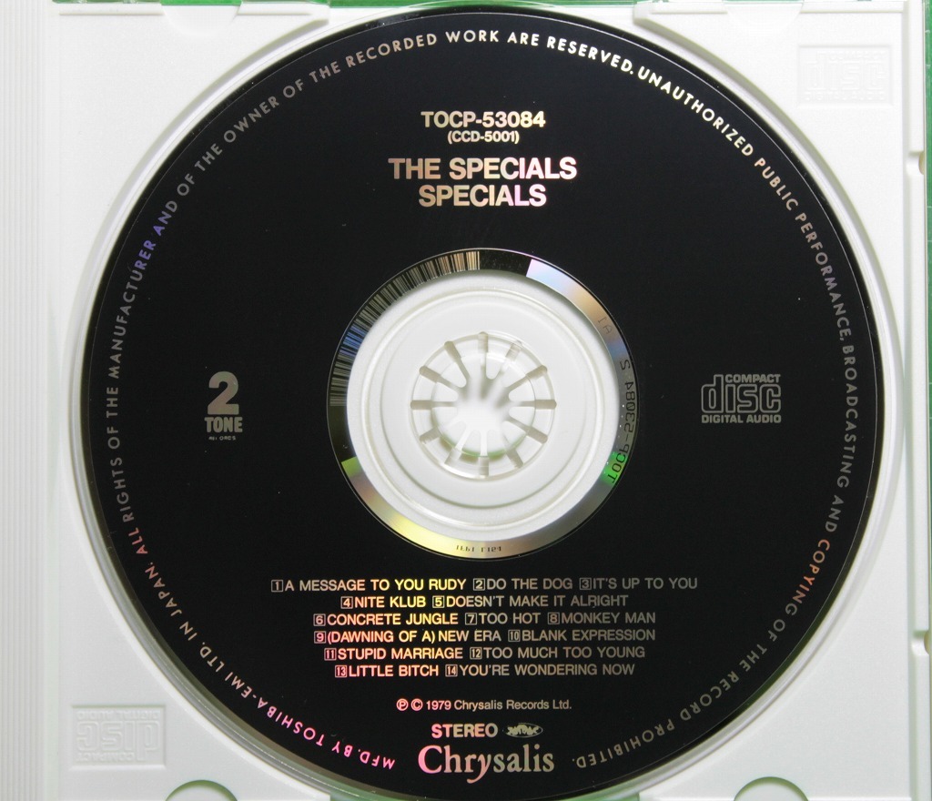 ★CD★ザ・スペシャルズ/THE SPECIALS★Live : Too Much Too Young 輸入盤★SPECIALS 国内盤 帯付き★2枚セット★