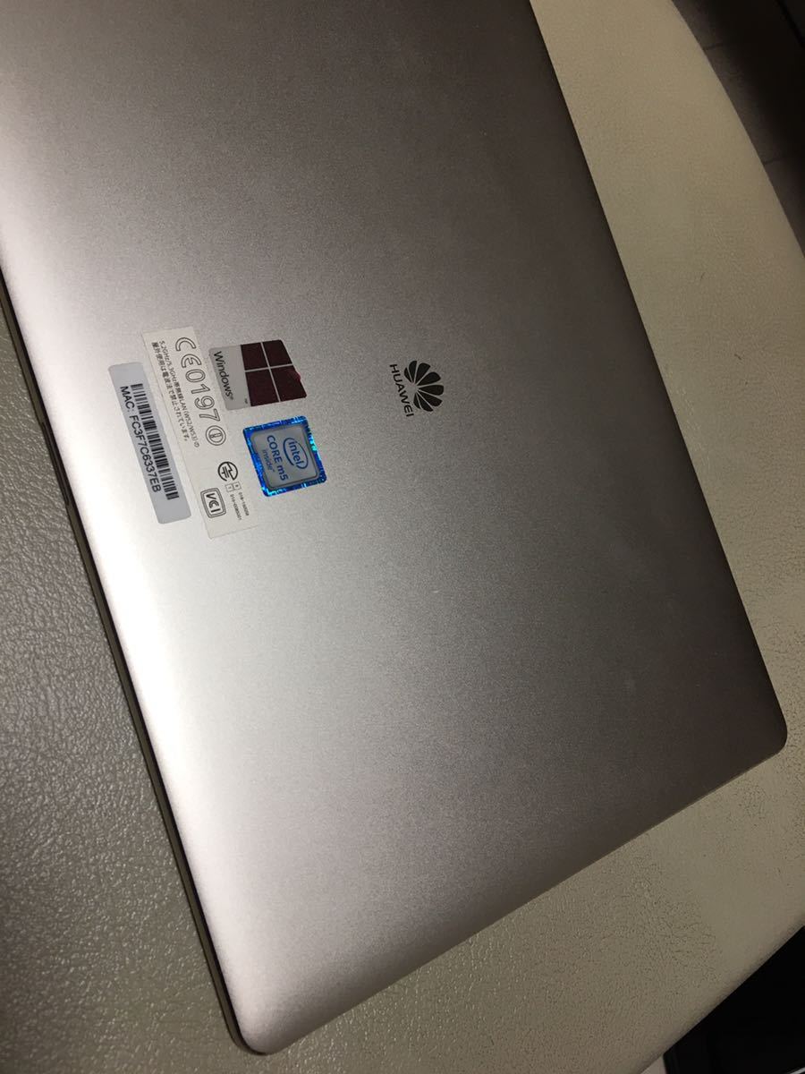 HUAWEI MateBook 8GB/256GB HZ-W19 ほぼ新品_画像5