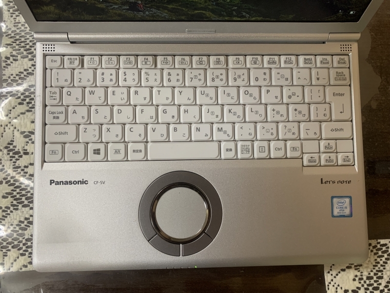 激レア美品Panasonic Let's Note CF-SV7R14VS Core i5-8350U/Win10 Pro