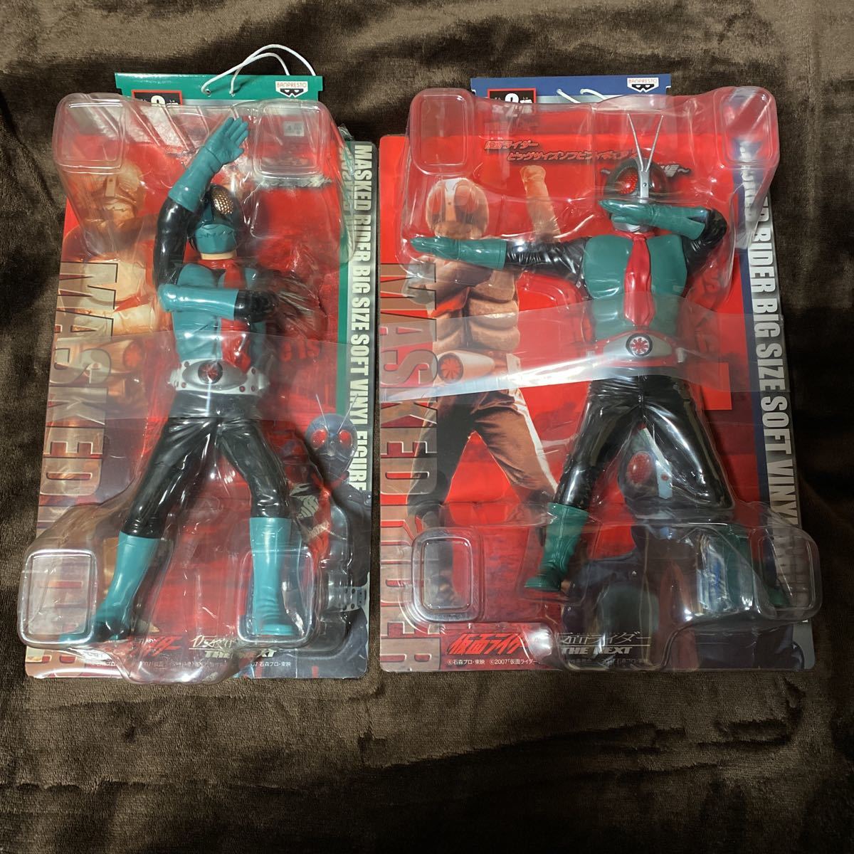 ビッグサイズソフビフィギュア 仮面ライダー THE NEXT 1号 2号