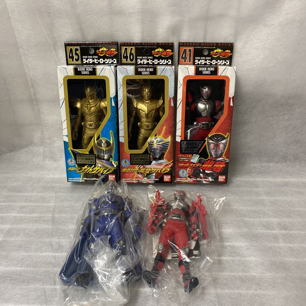 仮面ライダー龍騎 イベント限定フィギュア 5種 新品 未開封品 detalles