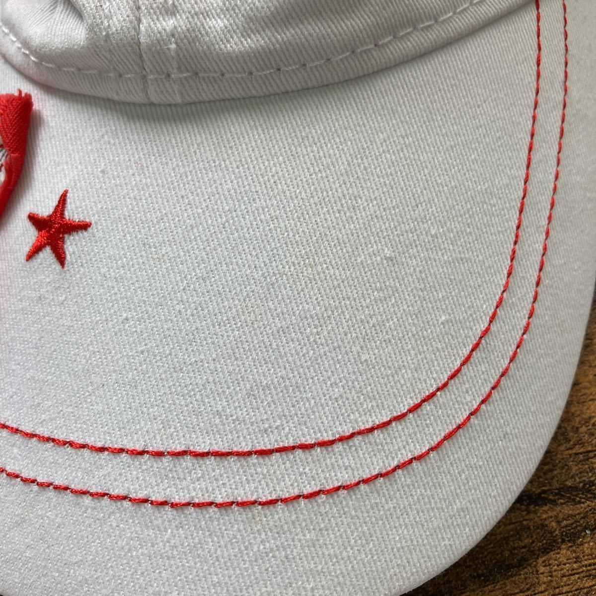 SRIXON スリクソン DUNLOP ダンロップ キャップ 帽子 フリーサイズ 白 ホワイト スポーツ golf ゴルフ CAP ロゴ 刺繍 Z STAR ツアー_画像10