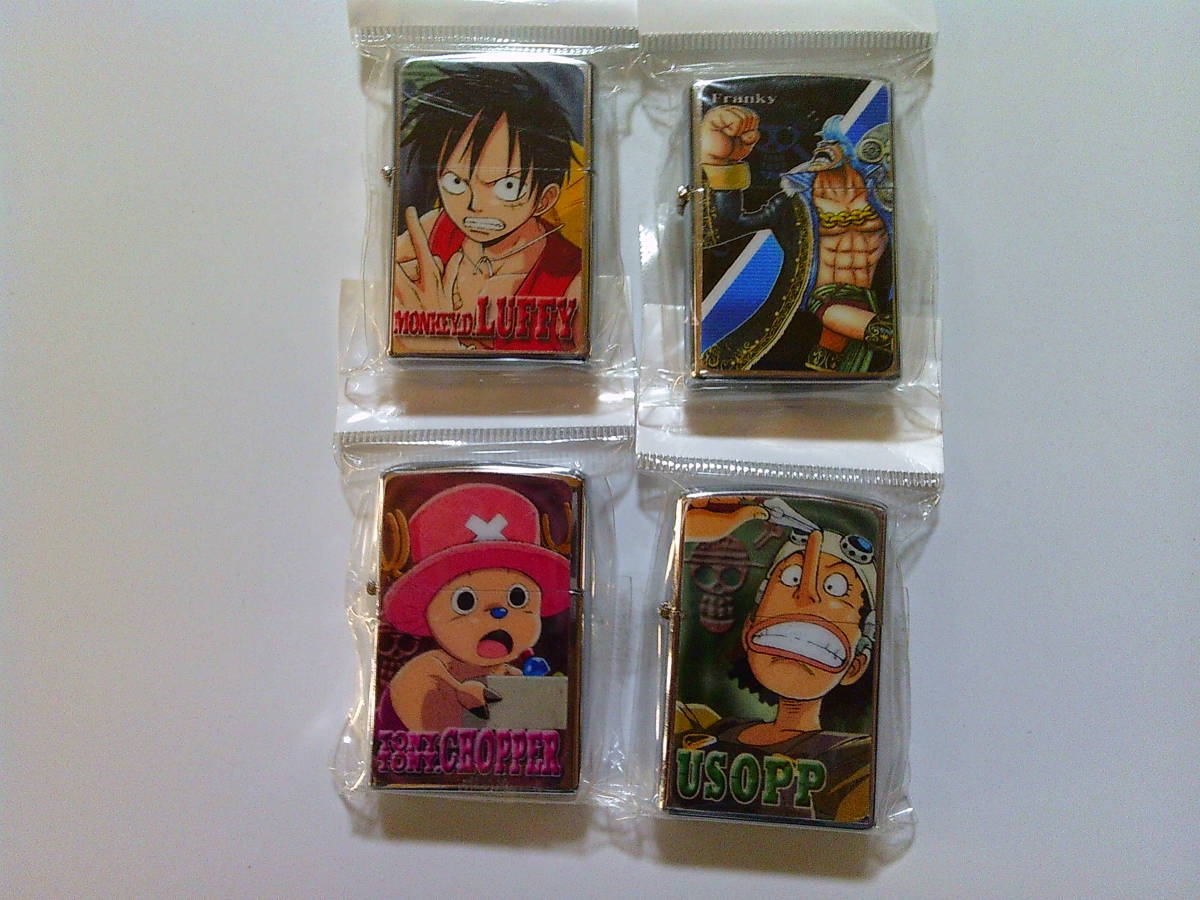 ワンピース ONEPIECE 立体オイルライター?zippo ルフィー ゾロ-