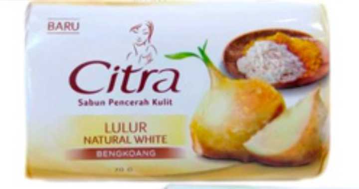 インドネシア バリ島コスメ 美白石鹸  CITRAナチュラルソープ ブンコアン クズイモ根エキス配合 70g citra soap の画像1