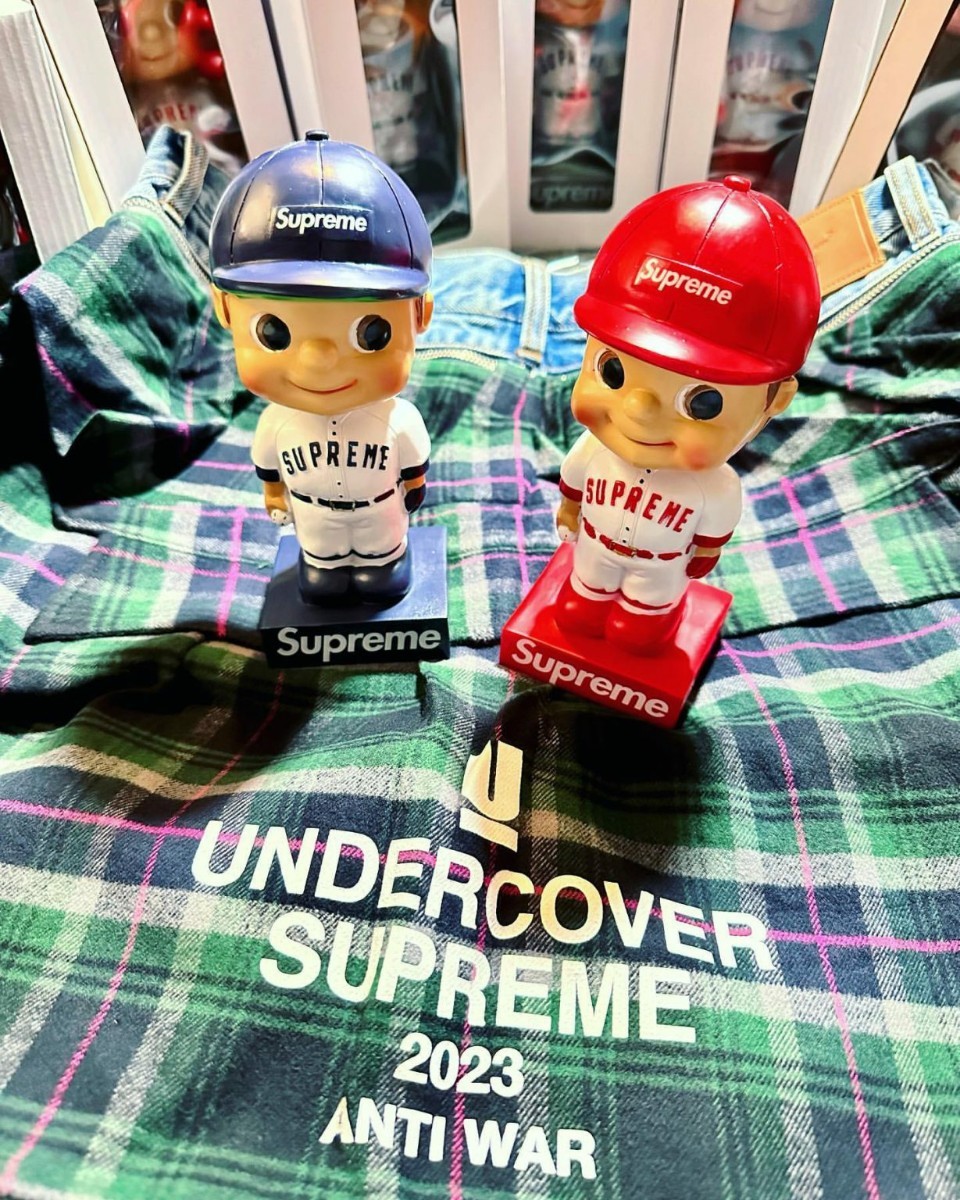 新品】23SS Bobblehead supreme シュプリーム ボブルヘッド 赤青 2体