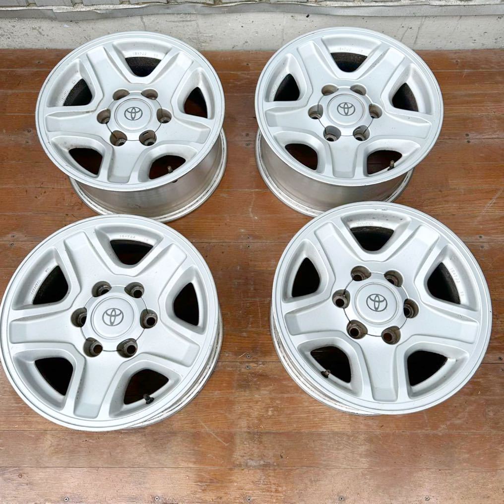 付与 トヨタ ランドクルーザー プラド 純正 ホイール 16インチ 7J +15