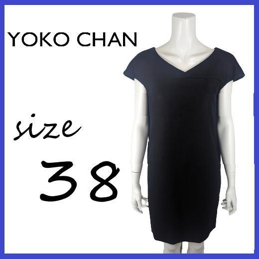 美品】ヨーコチャン YOKO CHAN ウール ワンピース ノースリーブ