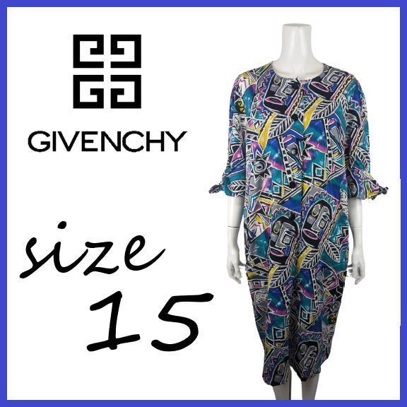 【SALE/37%OFF】 15号 2XL XXL 大きいサイズ ワンピース ドレス 総柄 GIVENCHY ジバンシィ ジバンシー 希少【美品】90’s ハーフボタン レトロ ヴィンテージ 女性用 【SALE/37%OFF】 15号 2XL XXL 大きいサイズ ワンピース ドレス 総柄 GIVENCHY ジバンシィ ジバンシー 希少【美品】90’s ハーフボタン レトロ ヴィンテージ 女性用