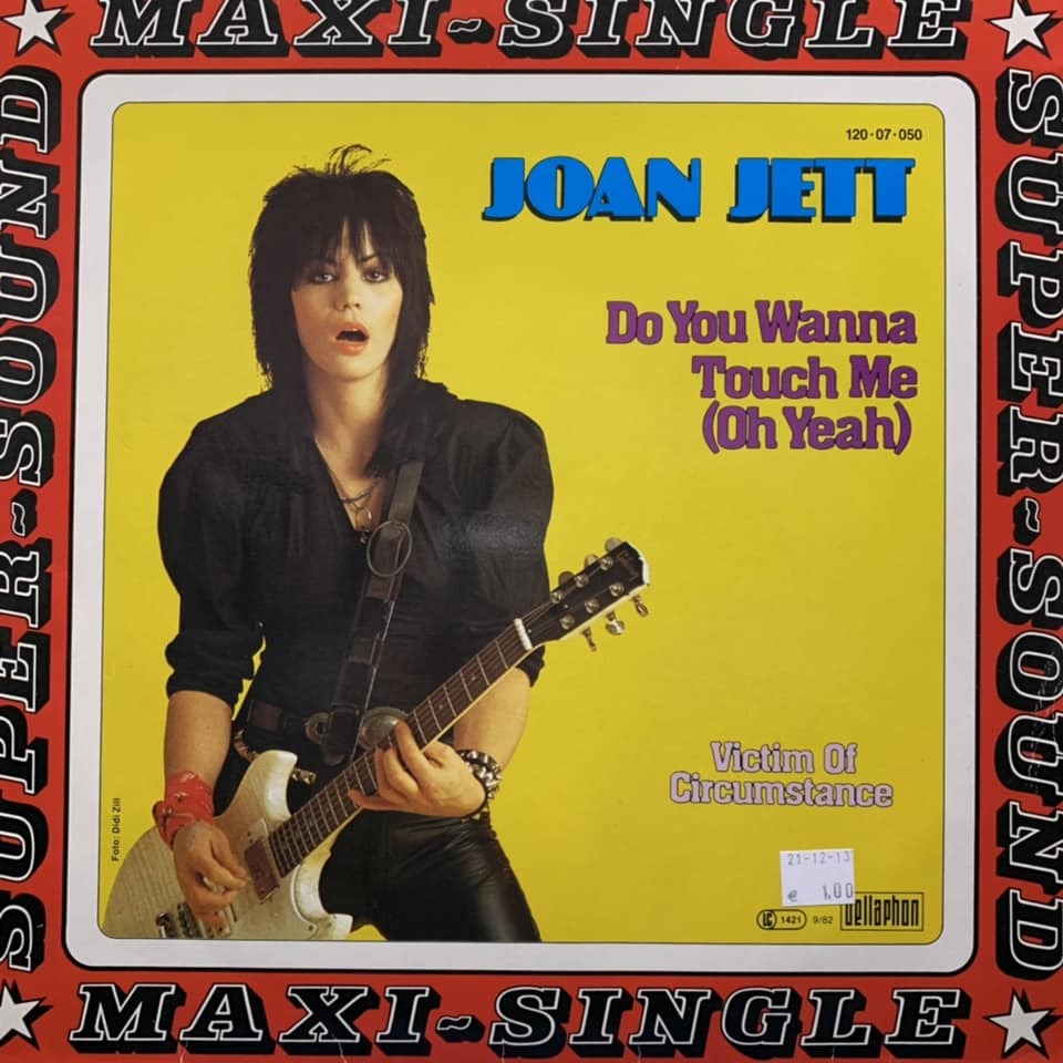 ◆ Joan Jett - Do You Wanna Touch Me (Oh Yeah) ◆12inch ドイツ盤 ディスコ!_画像1