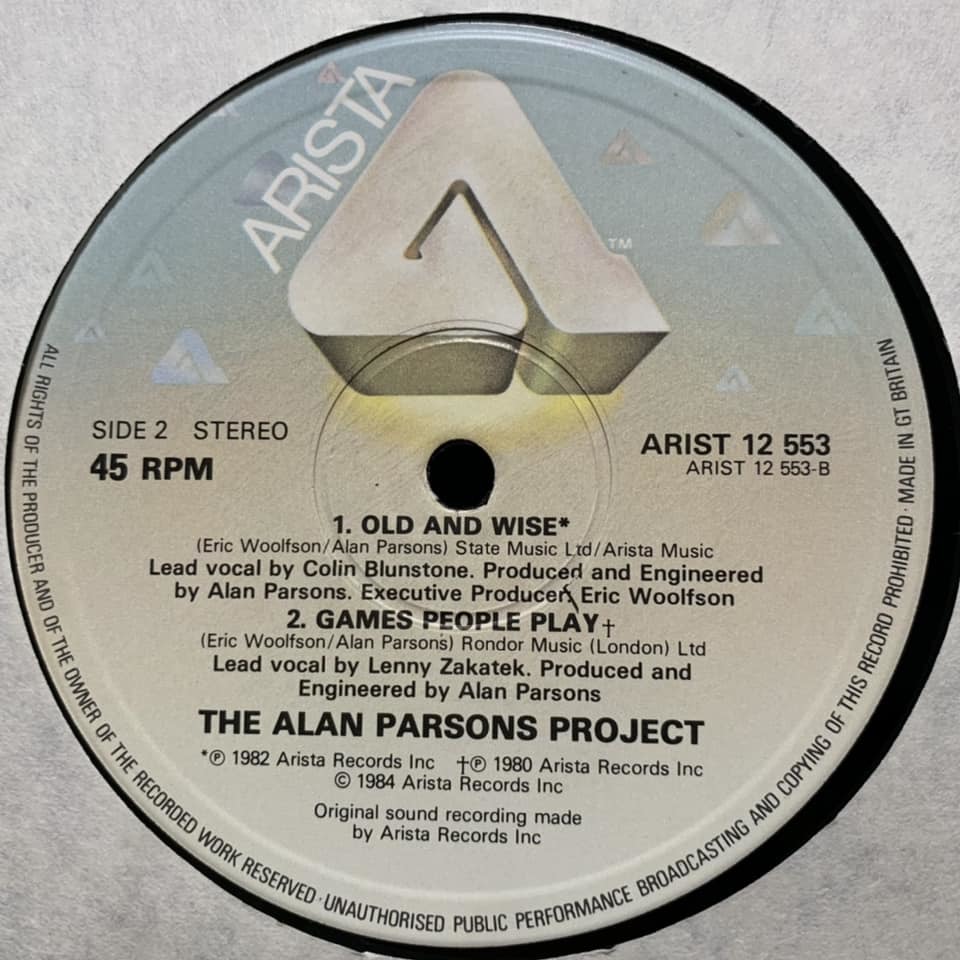 ◆ The Alan Parsons Project Don't Answer Me ◆12inch UK盤　ベストヒットUSA系!_画像3