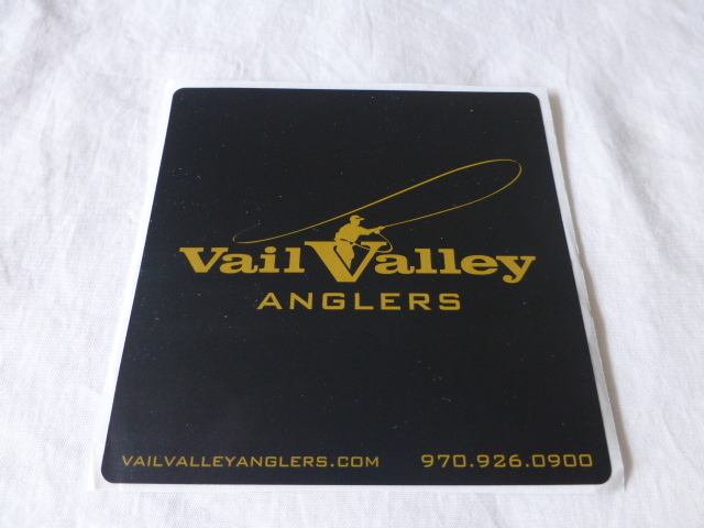Vail Valley ANGLERS ステッカー Vail Valley ANGLERS アングラーズ COLORADO コロラド トラウト FLYFISHING_画像1