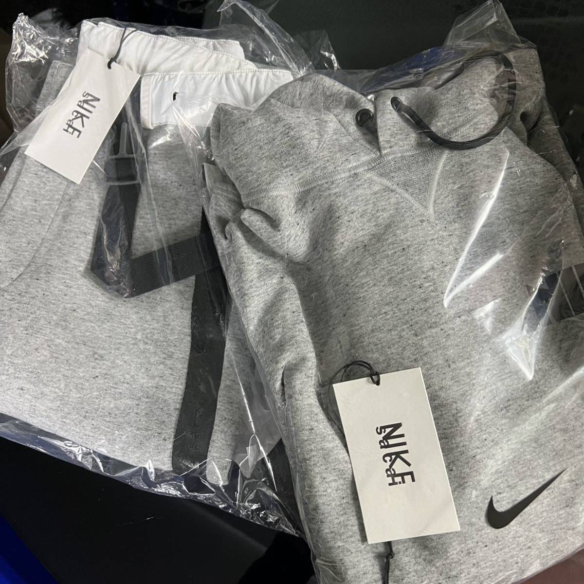 全ての グレー スエット (XS) パンツ (M) パーカー NIKE SACAI