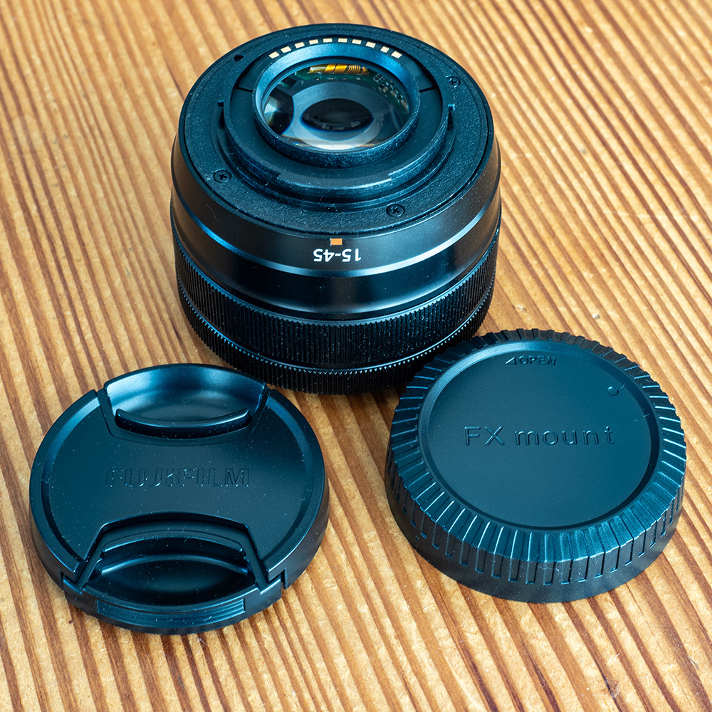 ◎FUJIFILM FUJINON XC15-45mm F3.5-5.6 OIS PZ ブラック美品_画像2