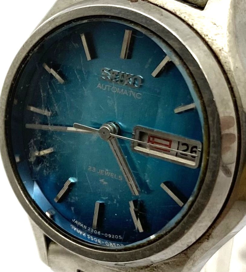 Yahoo!オークション - 動作品【 SEIKO 自動巻き 腕時計 2206 Yahoo!オークション - 動作品【 SEIKO 自動巻き 腕時計 2206