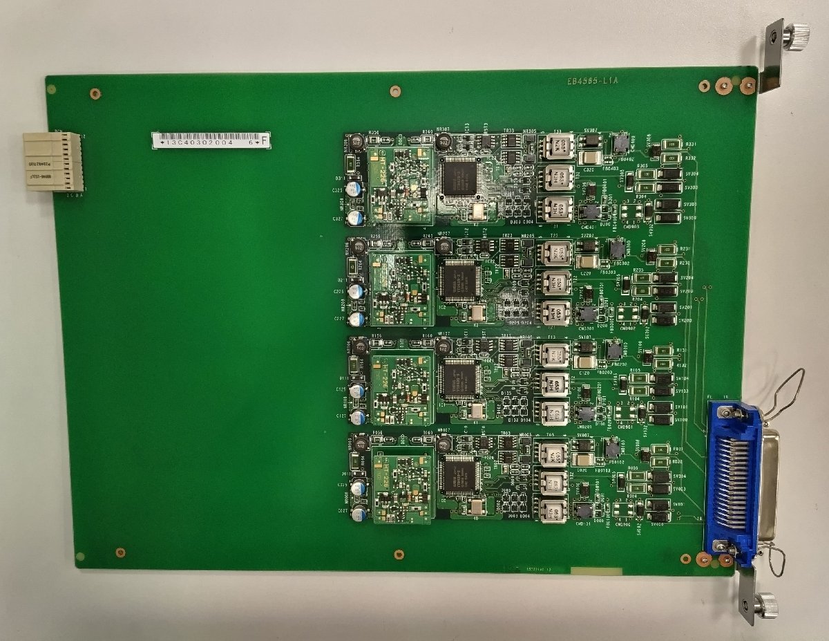 【CX01-4DSUA】CX01-4回線デジタル回線終端ユニット回路_画像1