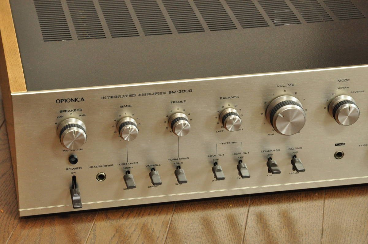 Yahoo!オークション - SHARP OPTONICA SM-3000 プリメインアンプ Yahoo!オークション - SHARP OPTONICA SM-3000 プリメインアンプ