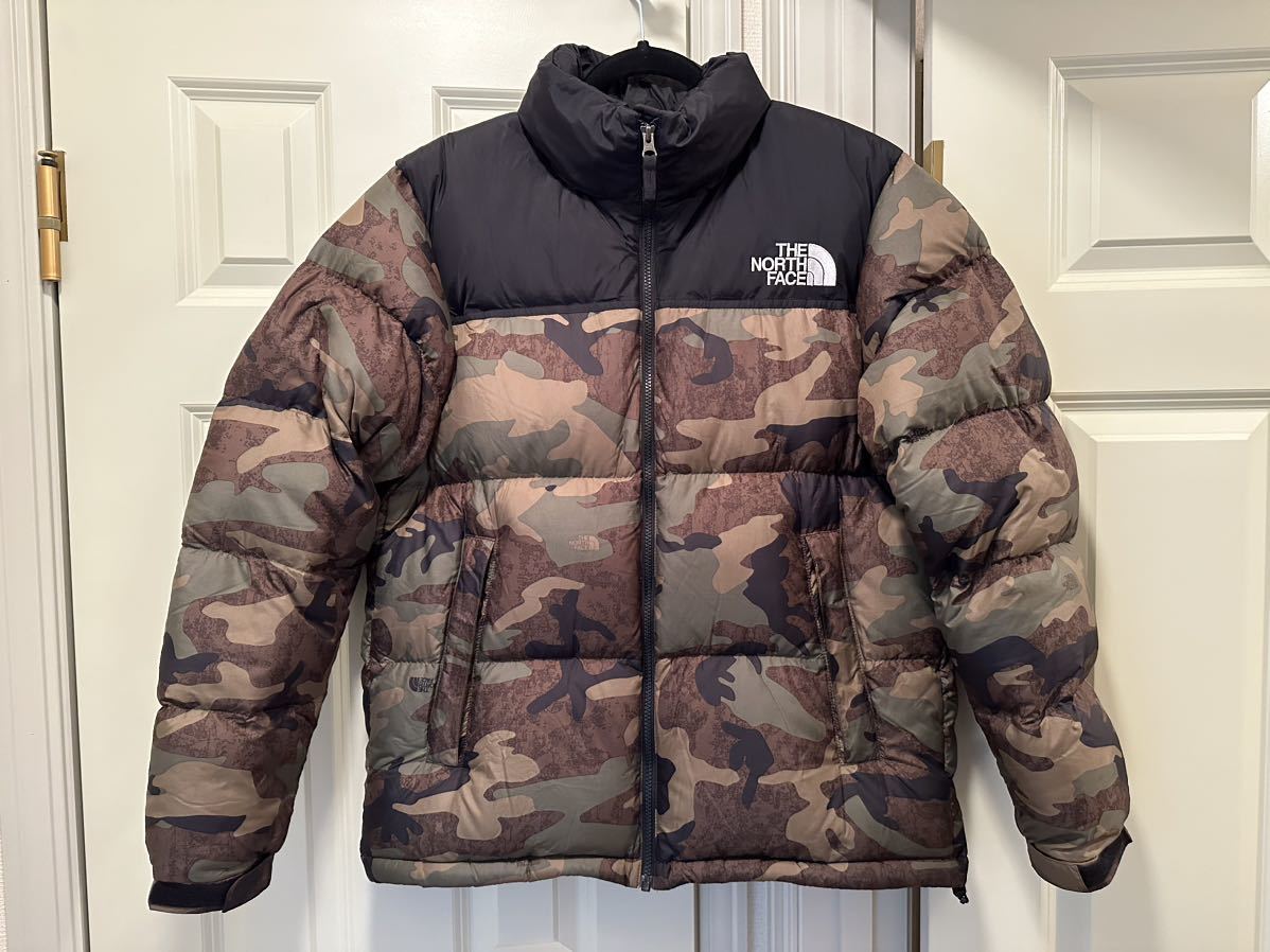 L THE NORTH FACE Novelty Nuptse Jacket TNF Camo ノースフェイス ノベルティー ヌプシジャケット ヌプシダウン カモ ND92235