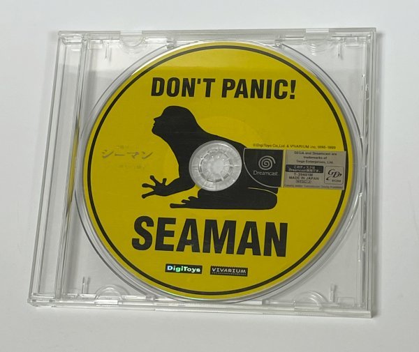 ● DC [Seaman Seaman только диск / Driacus Dream Cast Soft / используется / Sega