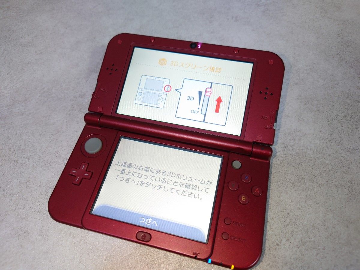 Newニンテンドー3DS LL(メタリックレッド)
