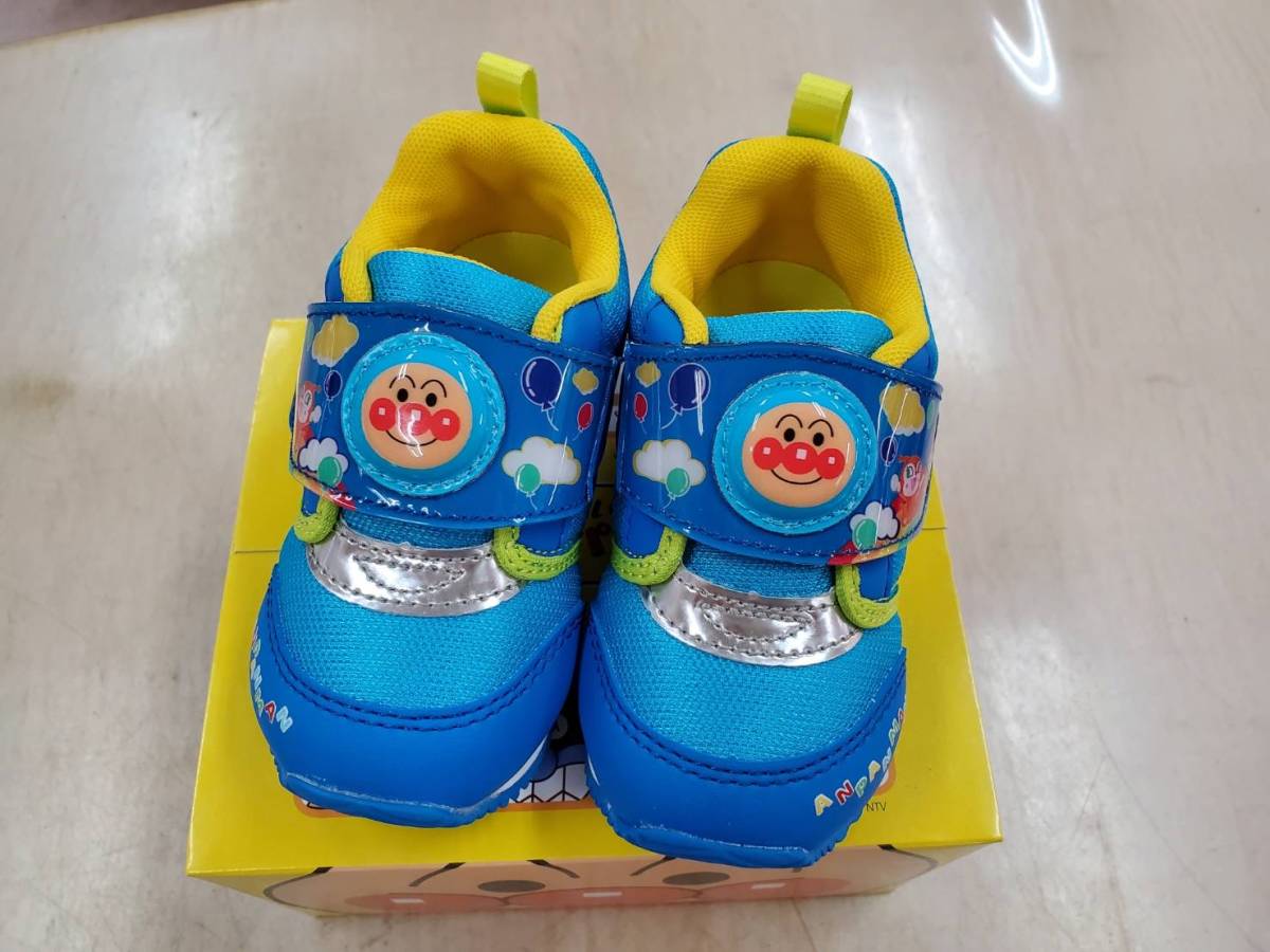  new goods prompt decision 13.0cm* moon Star Anpanman APM B45 baby Kids casual shoes * velcro Magic shoes pretty!......