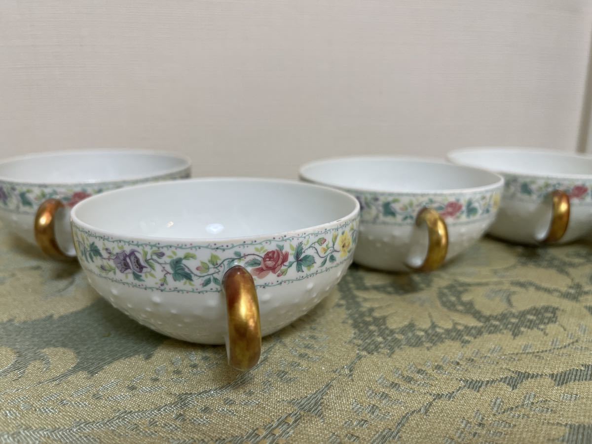 美品 紅茶カップ+ケーキ皿 6客セット リモージュ ジョルジュボワイエ