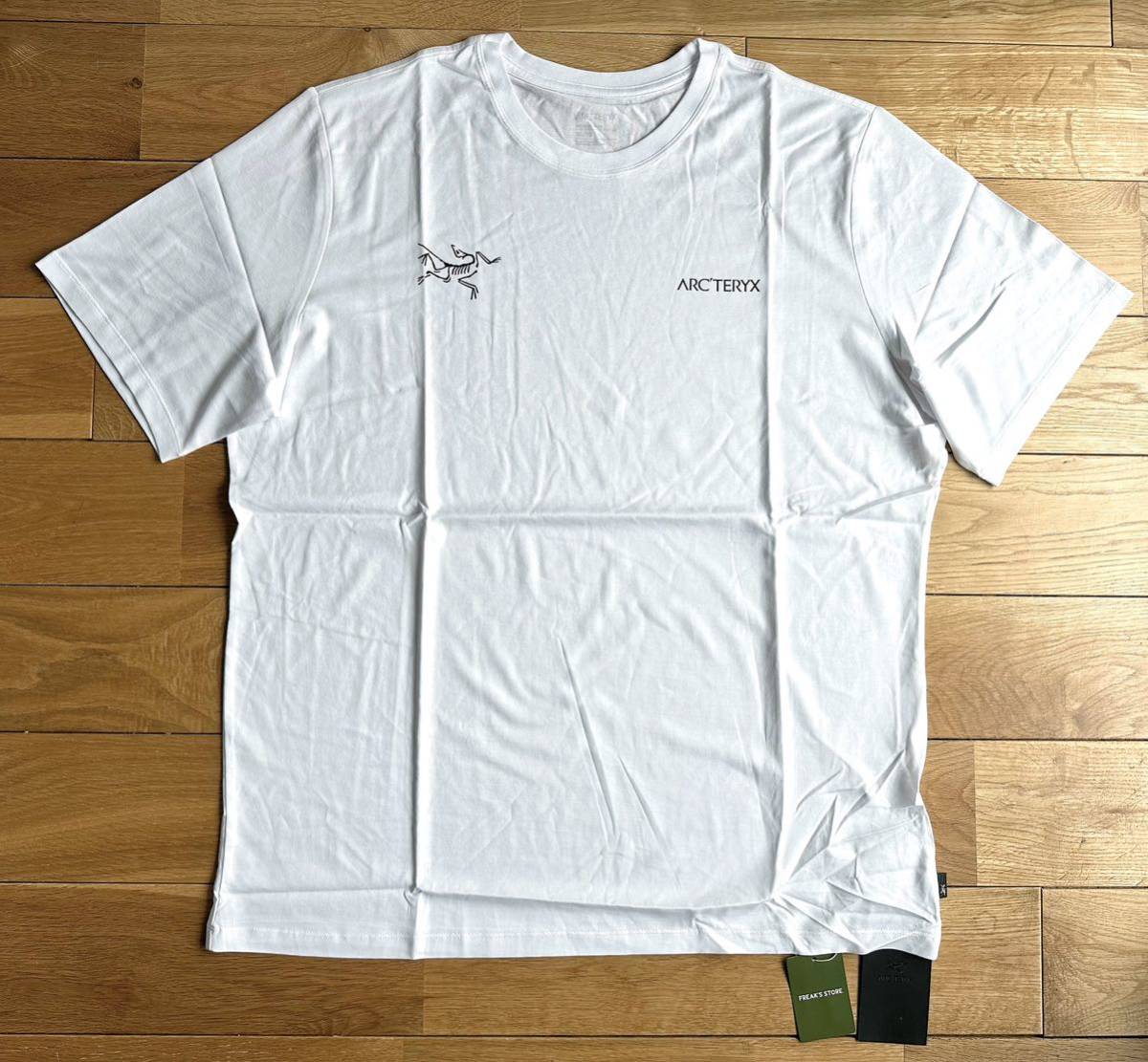 憧れ T-Shirt SS Split 【国内正規 新品】ARC'TERYX White 白 ホワイト