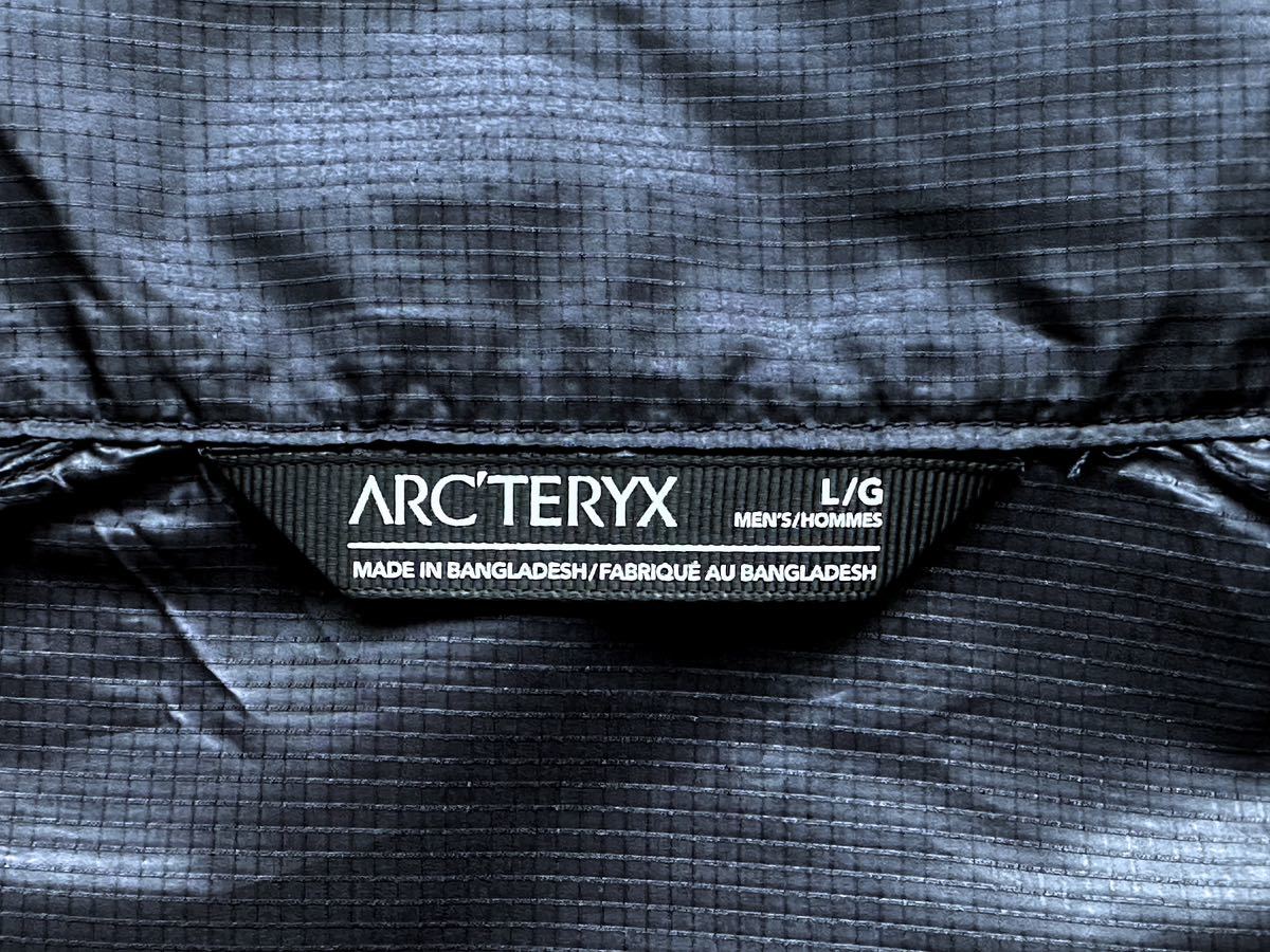[ внутренний стандартный новый товар ]ARC\'TERYX Norvan Windshell Jacket Men\'s Black Sapphire Large Arc'teryx no- van Wind ракушка жакет L