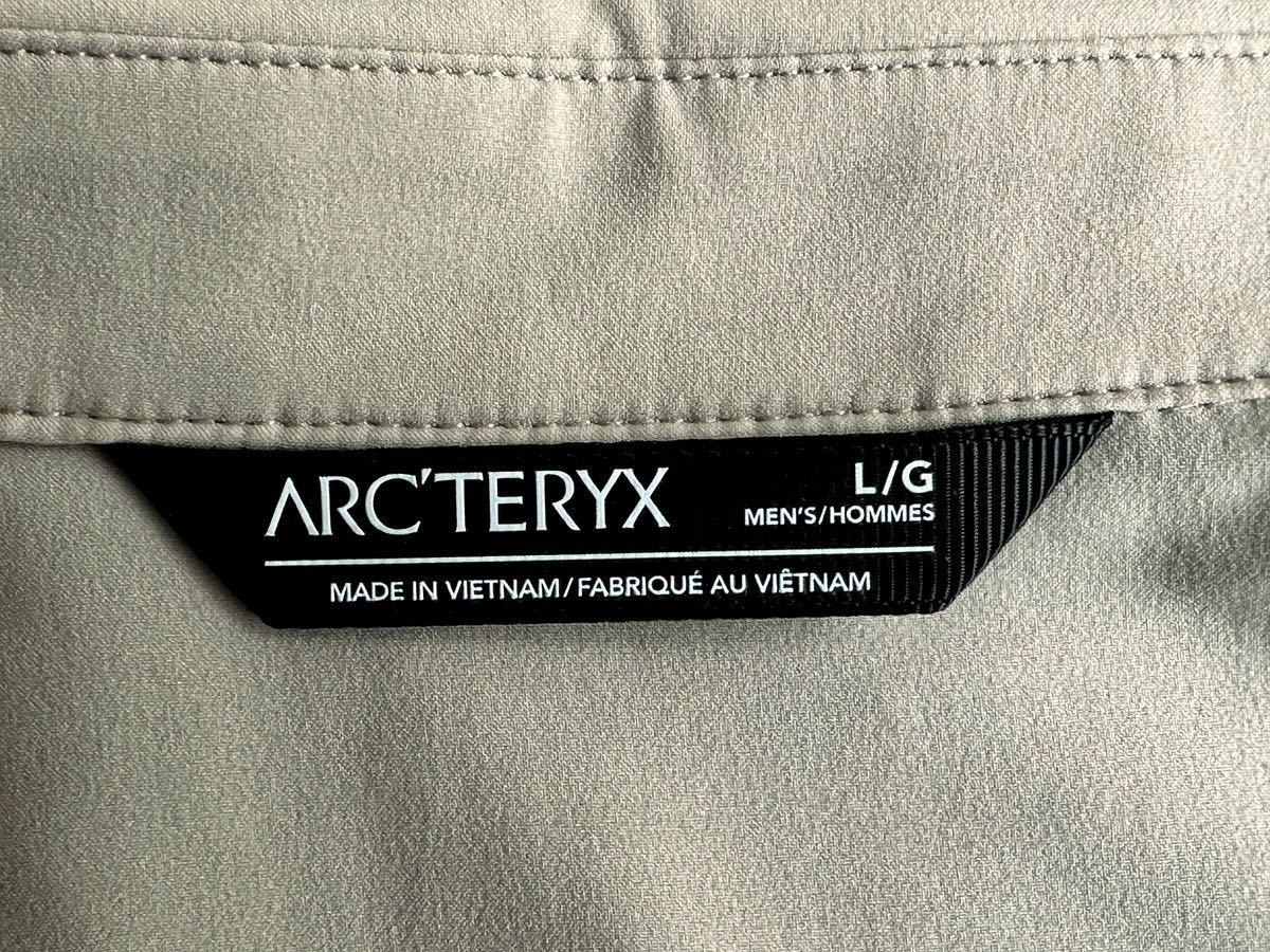 [2023 внутренний стандартный новый товар ]ARC\'TERYX Skyline SS Shirt Men*s Wicker Large Arc'teryx Skyline рубашка короткий рукав бежевый L