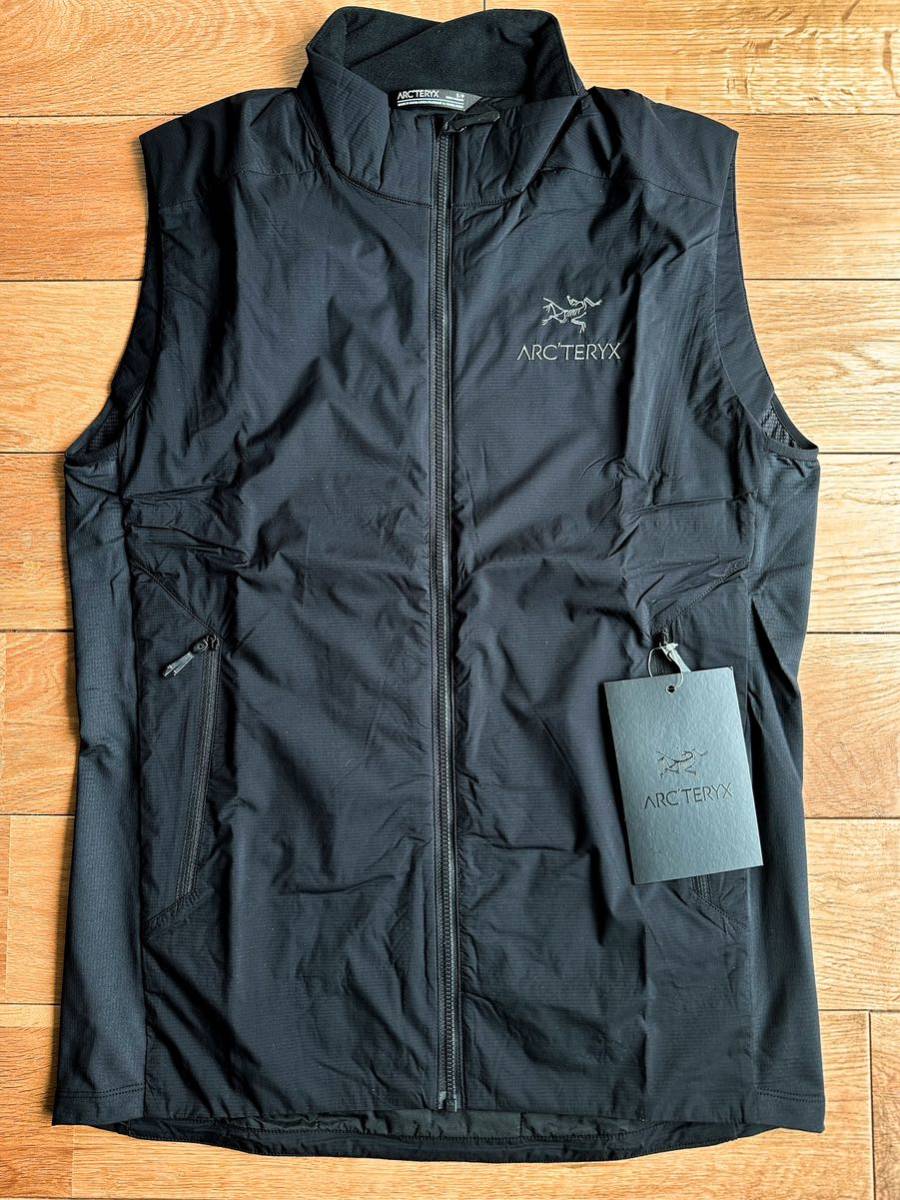 超人気の Vest SL Atom 【国内正規 新品】ARC'TERYX Men's S 黒