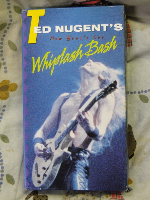 ハードロック TED NUGENT WHIPLASH BASH vhs