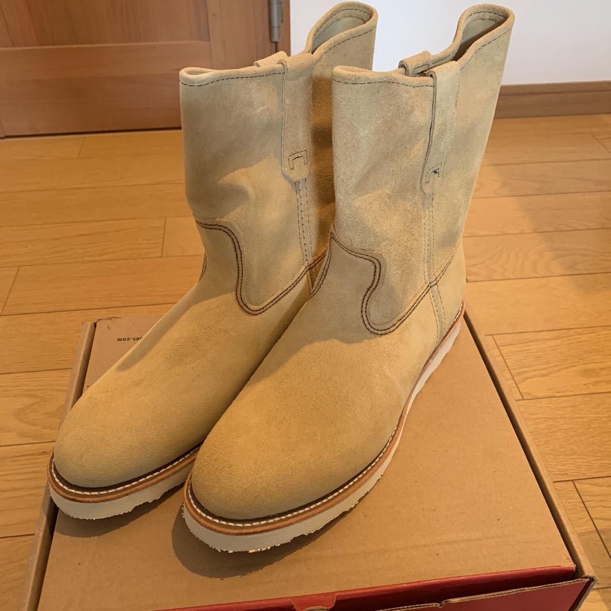  records out of production new goods unused us11 29cm RED WING 8168 rough out pekos super rare!