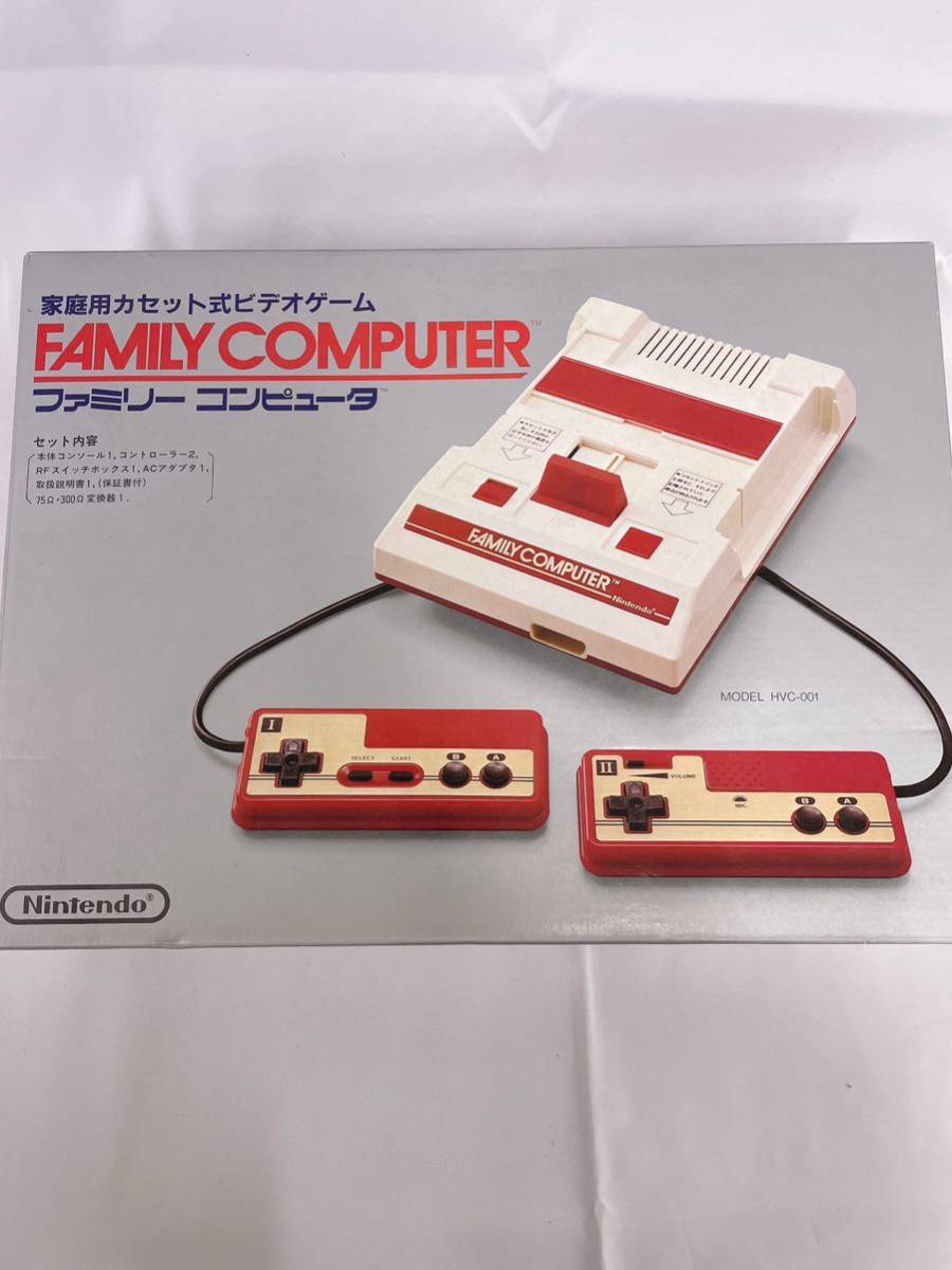 任天堂 ファミリーコンピューター Nintendo 箱付き 未使用 HVC-001 Y4