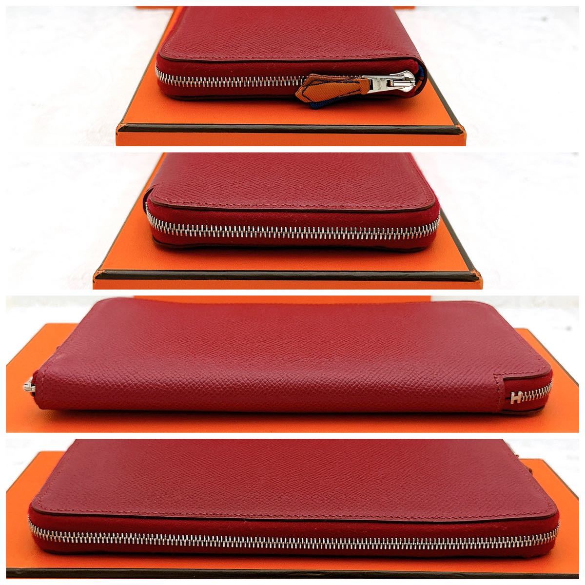 極美品】HERMES エルメス 長財布 アザップ ロング シルクイン ヴォー