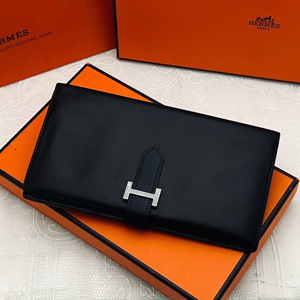 大得価お得】 Hermes - 専用 エルメスベアン財布の通販 by A.Y.R's