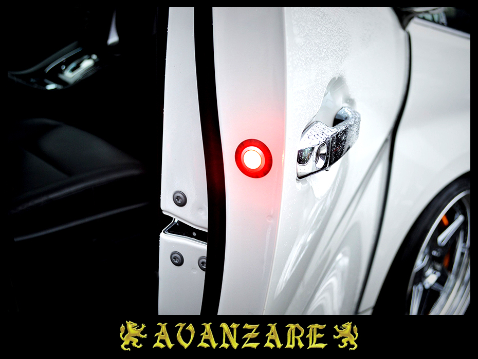 ≪AVANZARE≫ 50カムリ 前期／後期　ドアワーニングフラッシュLEDキット／高輝度レッドLED 点滅_画像2